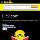 Dic9 - Significado de palavras simgesi