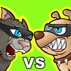 Cat vs Dog - Ninja War ícone