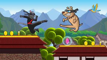 Cat vs Dog - Ninja War Affiche