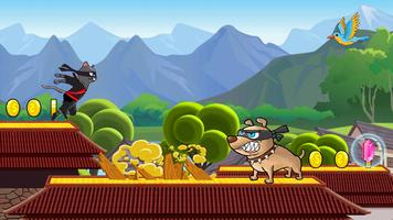 Cat vs Dog - Ninja War screenshot 2