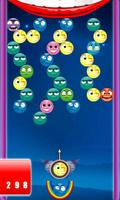 Smiley Bubble Shooter capture d'écran 2