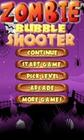 Zombie Bubble Shooter Affiche