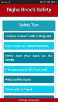 Poster Digha Beach Safety