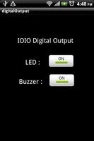 IOIO Digital output capture d'écran 1