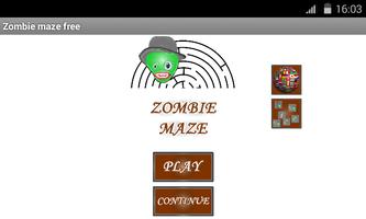 Zombie maze free screenshot 1