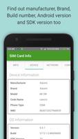 SIM card info Ekran Görüntüsü 1