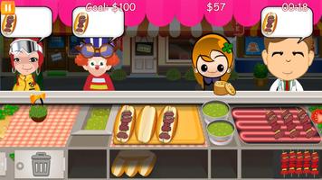 Burger Fever Cooking Game capture d'écran 1