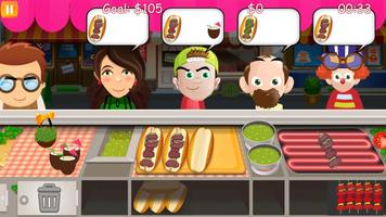 Burger Fever Cooking Game capture d'écran 2
