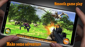 Dragon  3D Hunting : Survival capture d'écran 1