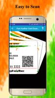 Fast Adhar Card Scanner – Adhar Card QR Scanner capture d'écran 1