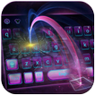 Tech Light Keyboard Theme Digital Light Ray