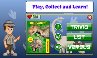 Dinosaur Trivia and Stickers poster