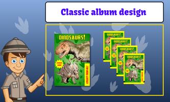 Dinosaures trivia autocollants capture d'écran 1