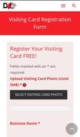 Digital Visiting Card اسکرین شاٹ 2