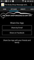 برنامه‌نما The Body Shop Massage عکس از صفحه