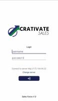 Crativate Sales App पोस्टर