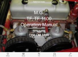 DAG M.G. TF Operation Manual Poster