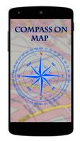 Compass On Map تصوير الشاشة 2