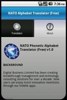 NATO Alphabet Translator Free screenshot 1