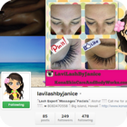Lavi Lash By Janice: Instagram icône