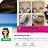 Lavi Lash By Janice: Instagram icône