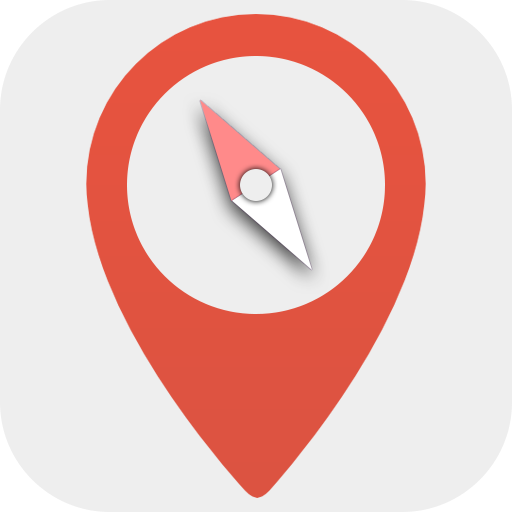 Digital compass - Map compass & Windy map