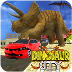 Dinosaur City Hunter 3D آئیکن