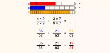 Math (Fractions) Step By Step