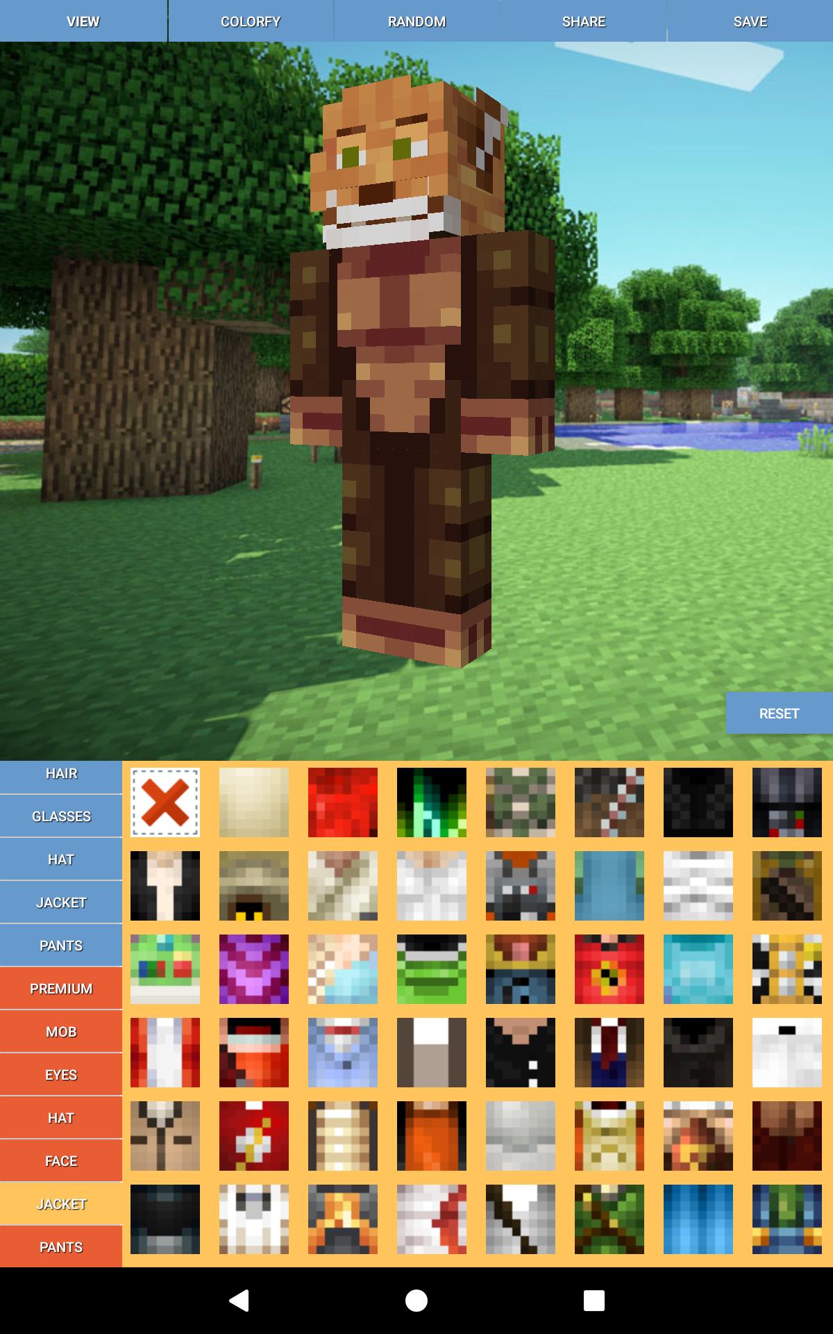 Custom Skin  Editor  Minecraft  para Android APK Baixar