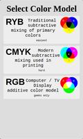 CMYK Color Mixing Game Affiche