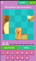 The Little Pony Guess Name Poster