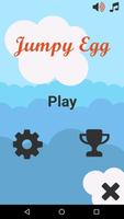 Jumpy Egg Affiche