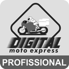 Digital Moto Express - Motoboy Zeichen
