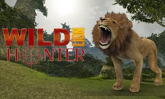 Wild Lion Hunter Simulator 3D Affiche