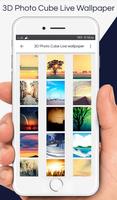 3D Photo Cube Live Wallpaper ảnh chụp màn hình 2