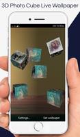 3D Photo Cube Live Wallpaper ảnh chụp màn hình 3