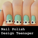 Nail Polish Designs Teenager icône