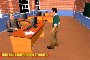 Virtual High School Teacher Life Simulator capture d'écran 1