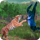 Wild Tiger Vs BigFoot Gorilla APK