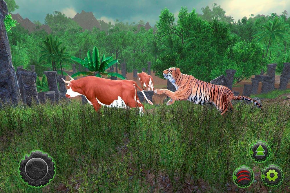 Wild Tiger Vs BigFoot Gorilla 1