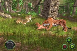 tigre sauvage vs gorille bigfoot capture d'écran 2
