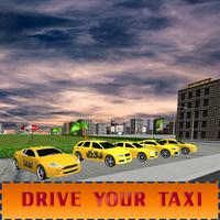 Taxi Simulator 2017 3D capture d'écran 2