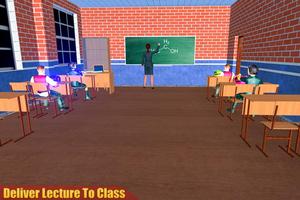 برنامه‌نما Virtual High School Teacher 3D عکس از صفحه