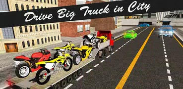 Bike Transport Truck 3D