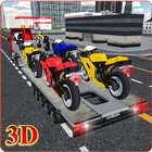 Bike Transport Truck 3D ไอคอน