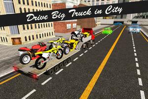 Bike Transport Truck 3D ภาพหน้าจอ 1