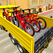 Bicycle Transport Truck Driver