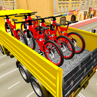 Bicycle Transport Truck Driver 图标