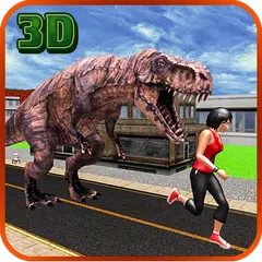 野生の恐竜の街の乱暴な3D アプリダウンロード