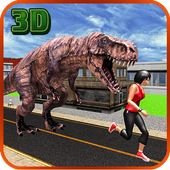 Wild Dinosaur City Rampage 3D icon